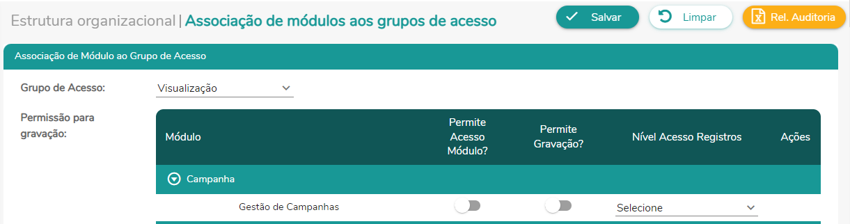 Grupo de acesso - permissões.PNG