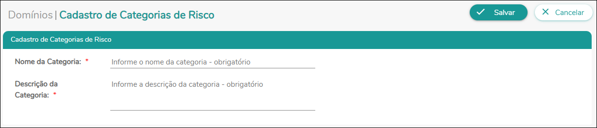 Dominios - Categoria de risco - cadastro.png