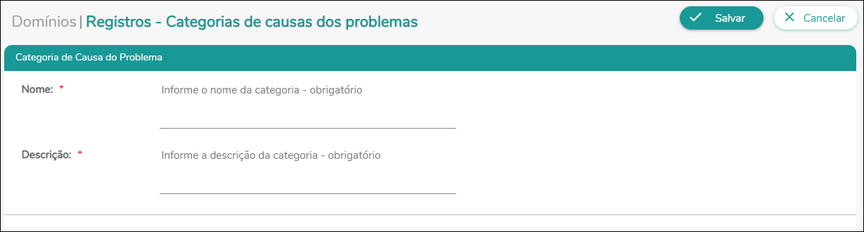 Domínios - Causas dos Problemas - Cadastro.PNG